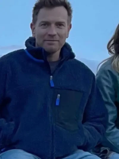 Ewan Bleeding Love 2024 Blue Polar Fleece Jacket