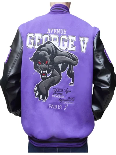 George V Panther Varsity Jacket