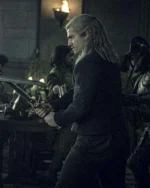 Geralt of Rivia Corduroy Black Jacket The Witcher