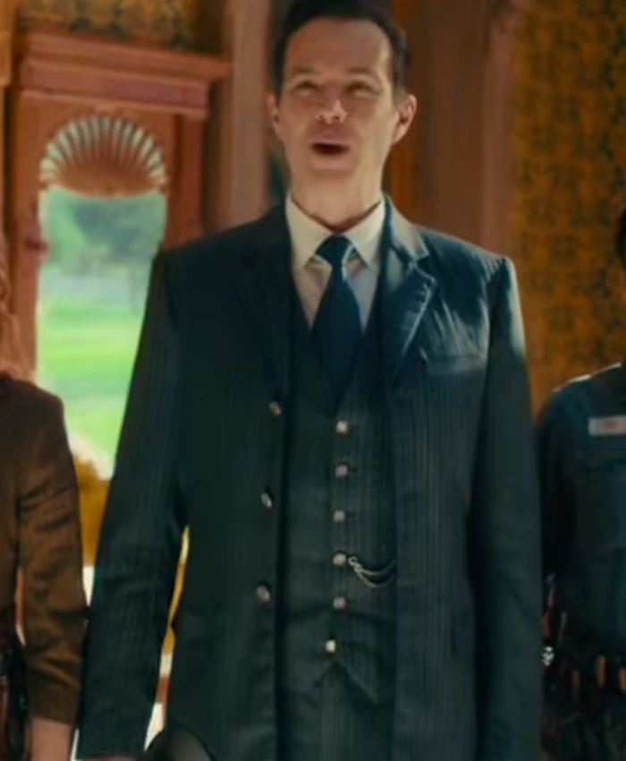 VisionQuest S01 Edwin Jarvis Blue Pinstrip Blazer VisionQuest S01 Edwin Jarvis Blue Pinstrip Blazer