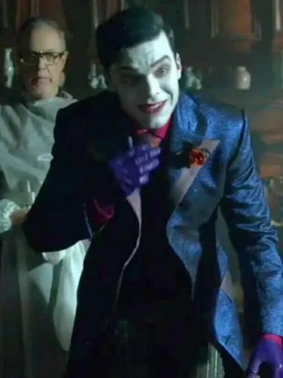 Gotham S05 Jeremiah Valeska Blue Tuxedo