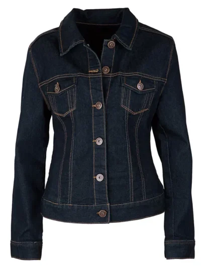 HTGAWM Season 2 Karla Souza Blue Denim Jacket