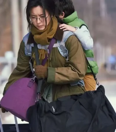 Moving S01 Lee Mi-hyeon Green Cotton Jacket
