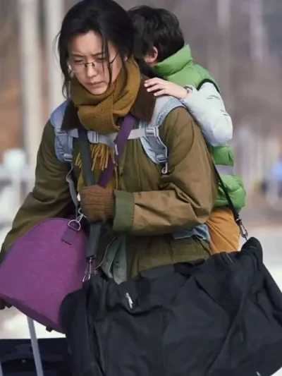 Moving S01 Lee Mi-hyeon Green Cotton Jacket