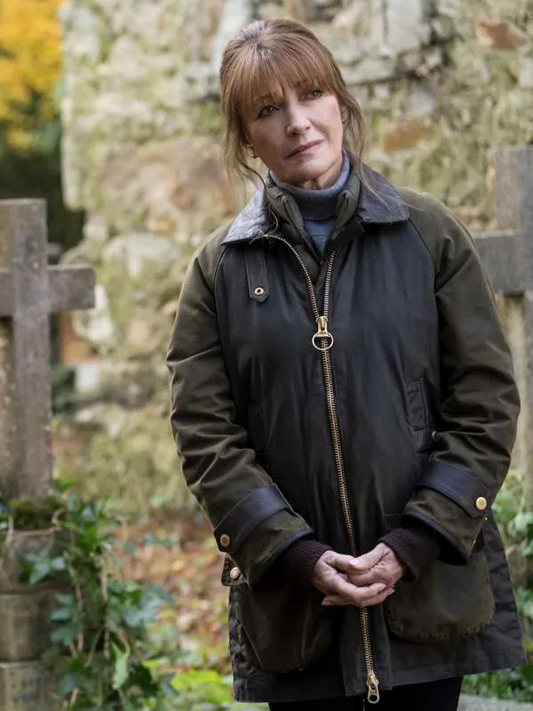 Harry Wild S02 Jane Seymour Cotton Jacket Harry Wild S02 Jane Seymour Cotton Jacket