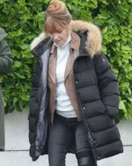 Harry Wild S01 Jane Seymour Puffer Hooded Jacket