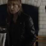 Jane Seymour Harry Wild S02 Black Leather Jacket
