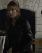 Jane Seymour Harry Wild S02 Black Leather Jacket