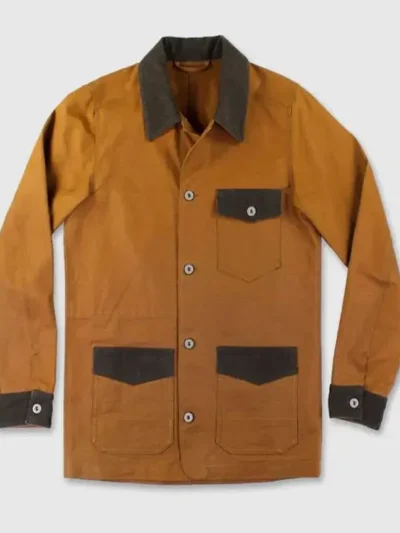 Trying S04 Jason Ross Brown Cotton Jacket