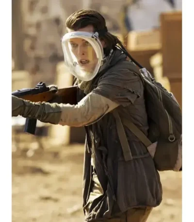 Jena Malone Horizon: An American Saga Brown Jacket