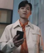 Ji-On Yoon Tomorrow 2023 White Cotton Jacket