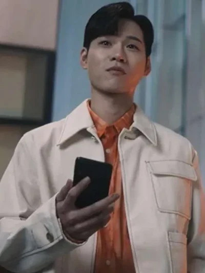 Ji-On Yoon Tomorrow 2023 White Cotton Jacket
