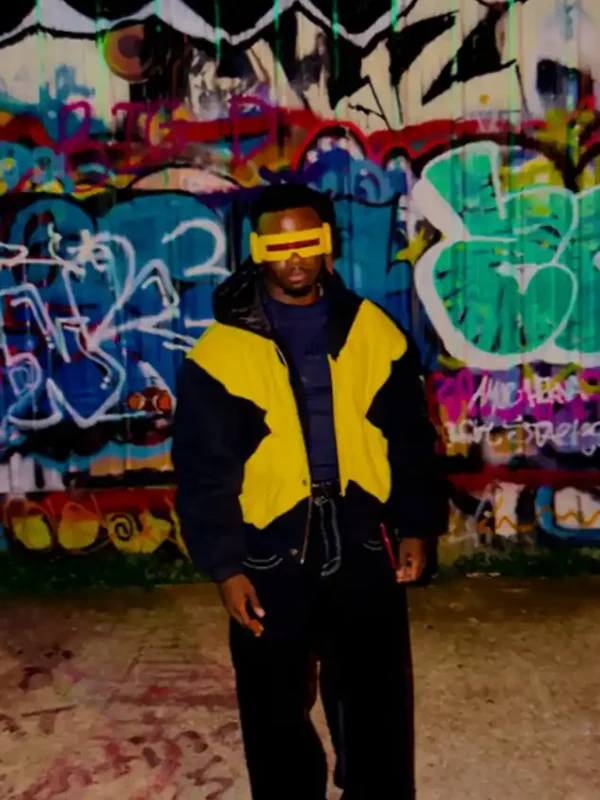 Joeyy Cyclops Style Xmen Mutant Yellow Leather Jacket
