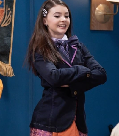 Teenage Vampire Kenzi Richardson Navy Blue Blazer