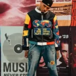 KidSuper McDonald Chris Brown Moto Jacket