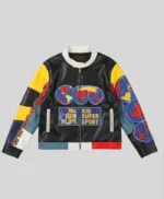 KidSuper McDonald Chris Brown Moto Jacket