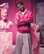 Lamine Yamal Adidas Pink Track Jacket
