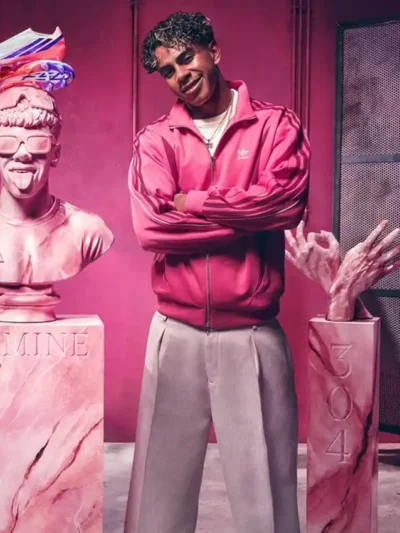 Lamine Yamal Adidas Pink Track Jacket