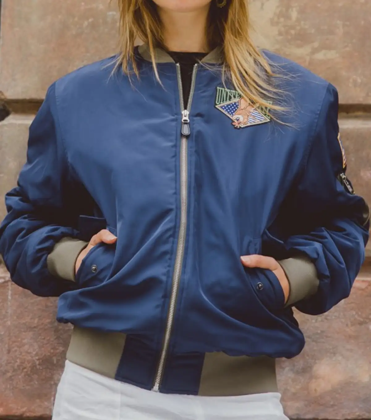 Leon Kennedy MA1 Bomber Jacket Leon Kennedy MA1 Bomber Jacket