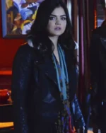 Lucy Hale Pretty Little Liars S04 Quilted Leather Jacket