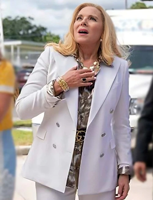 Margaret Monreaux Filthy Rich White Coat Margaret Monreaux Filthy Rich White Coat