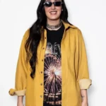 Marina Mabrey All-Star Weekend Mustard Jacket