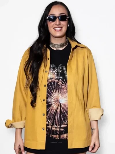 Marina Mabrey All-Star Weekend Mustard Jacket