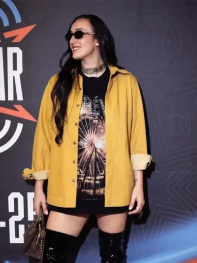 Marina Mabrey All-Star Weekend Mustard Jacket