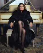 Mariska Hargitay Magazine Variety Fur Coat