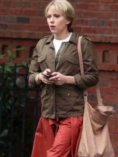 Marriage Story Scarlett Johansson Nicole Cotton Jacket