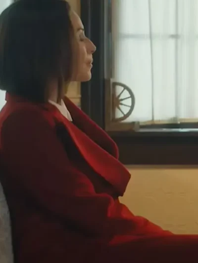 The Borderline May Ferguson Red Coat