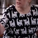 Mayim Bialik Call Me kat S03 Cat Print Top
