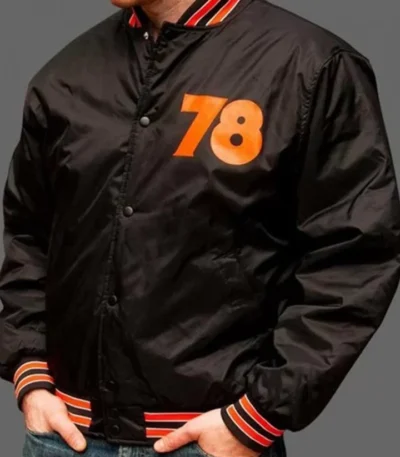 Men’s Halloween 78 Black Bomber Nylon Jacket