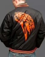 Men’s Halloween 78 Black Bomber Nylon Jacket