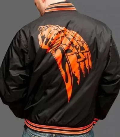 Men’s Halloween 78 Black Bomber Nylon Jacket