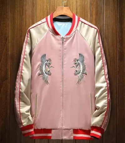 Miku Patricia Martineau Kate Varsity Bomber Jacket