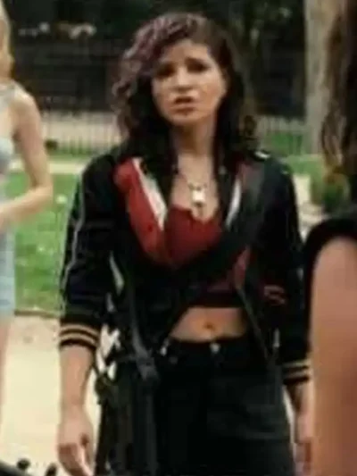 Obliterated Paola Lázaro Satin Bomber Jacket
