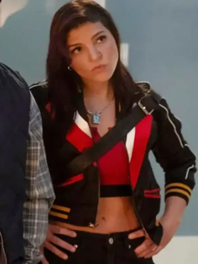 Obliterated Paola Lázaro Satin Bomber Jacket