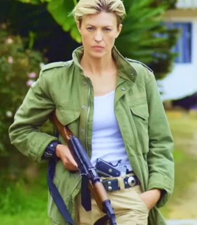 Oksana Orlan Dominique 2024 Green Jacket