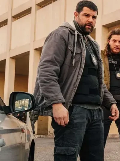 Olivier Barthélémy Blood Coast S01 Grey Jacket