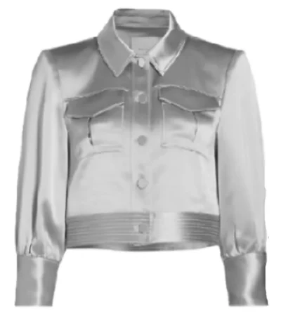 Sistas S08 Penelope Satin Crop Jacket