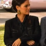Rachel Bilson Hart of Dixie S03 Black Leather Jacket