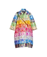 Raven’s Home S06 Raven Baxter Striped Coat