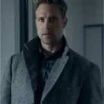 Reacher S02 David O’Donnell Grey Wool Coat