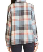 Reese Witherspoon The Morning Show S03 Plaid Shirt