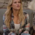 Reese Witherspoon The Morning Show S03 Plaid Shirt