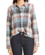 Reese Witherspoon The Morning Show S03 Plaid Shirt