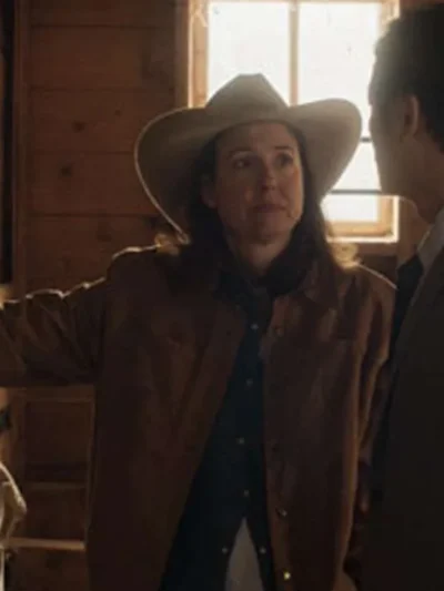 Robin Weigert Tokyo Cowboy 2024 Brown Jacket