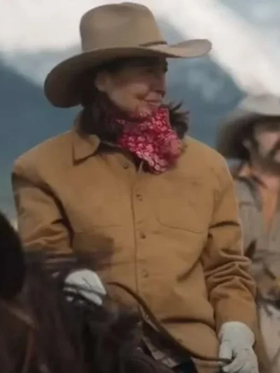Robin Weigert Tokyo Cowboy 2024 Brown Jacket