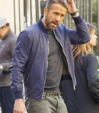Ryan Reynolds 6 Underground Bomber Jacket